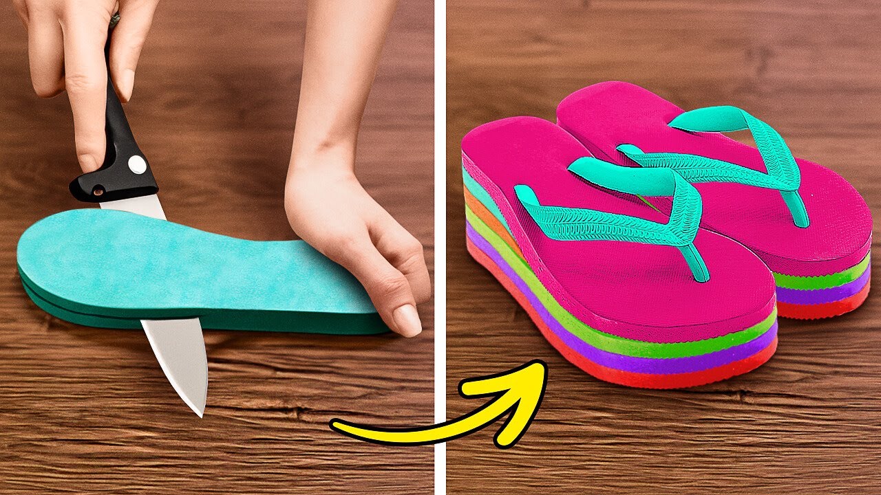Incredible Shoe Transformations  Give Your Shoes A Second Life With These Cool Hacks!