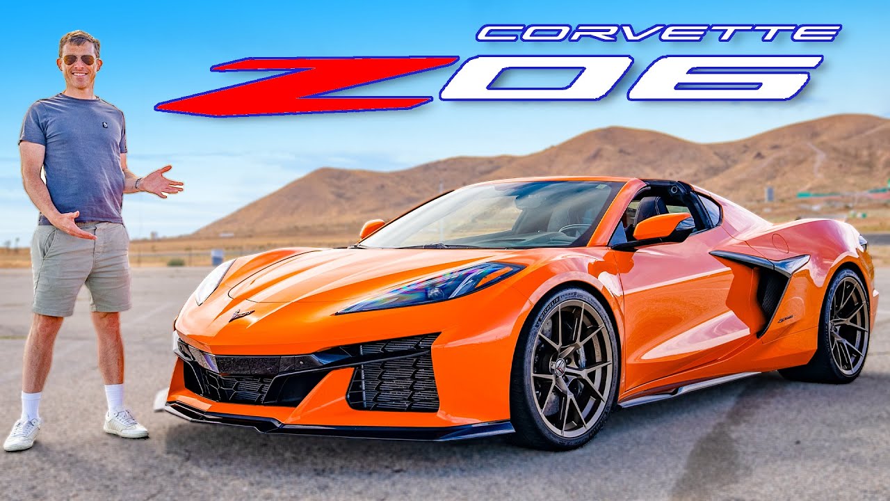 Обзор Corvette Z06: САМЫЙ мощный атмосферный V8!